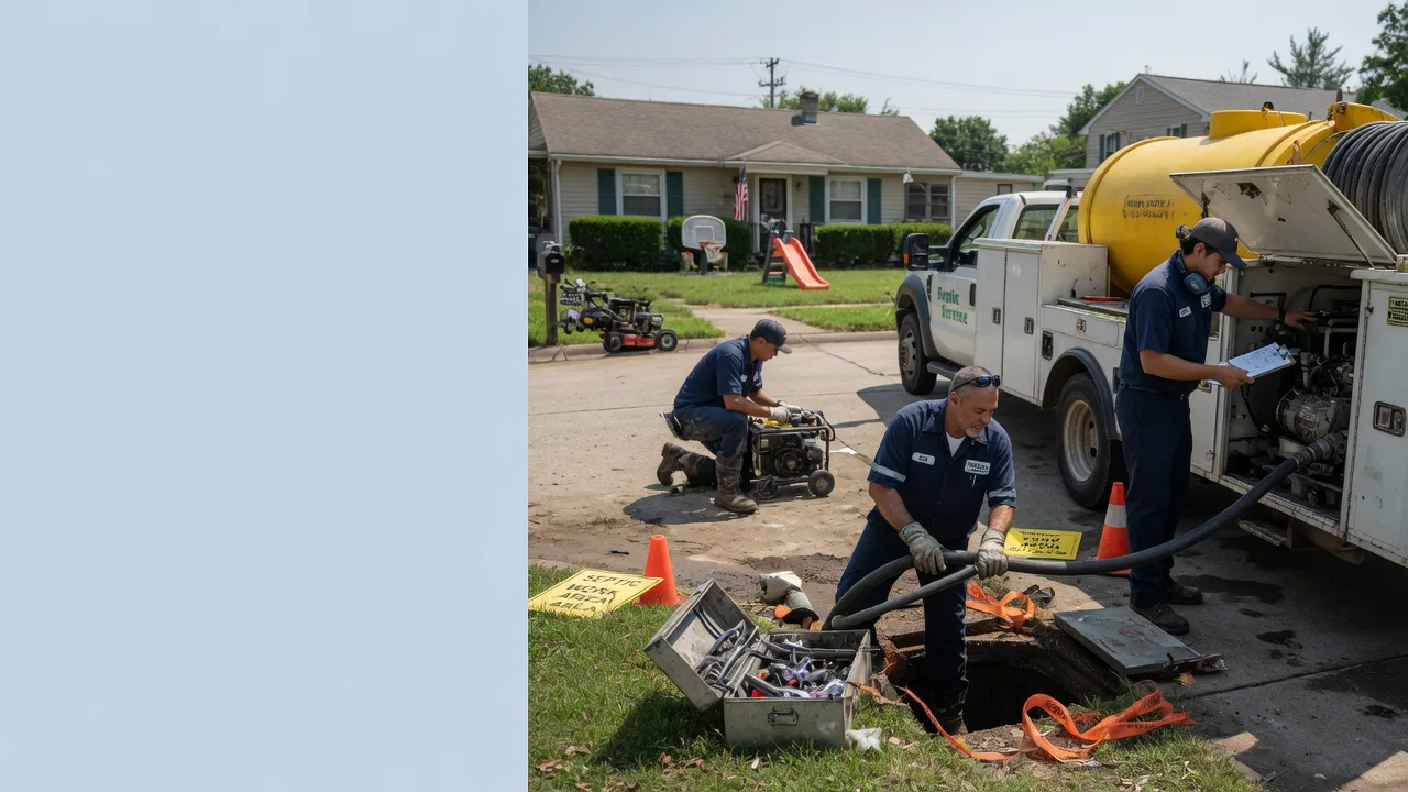 Septic Tank Pumping in Webster, PA near me